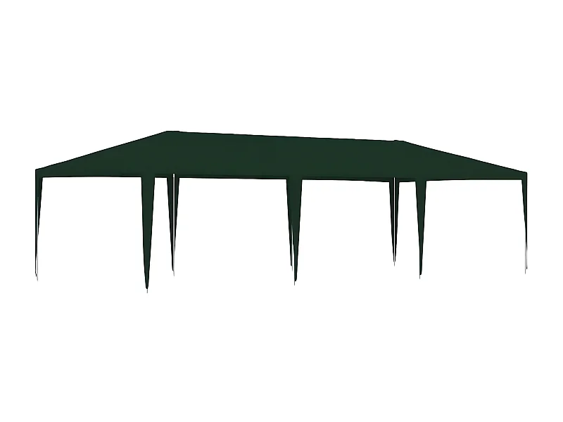Tenda para festas 4x9 m 90 g/m² verde PT298866