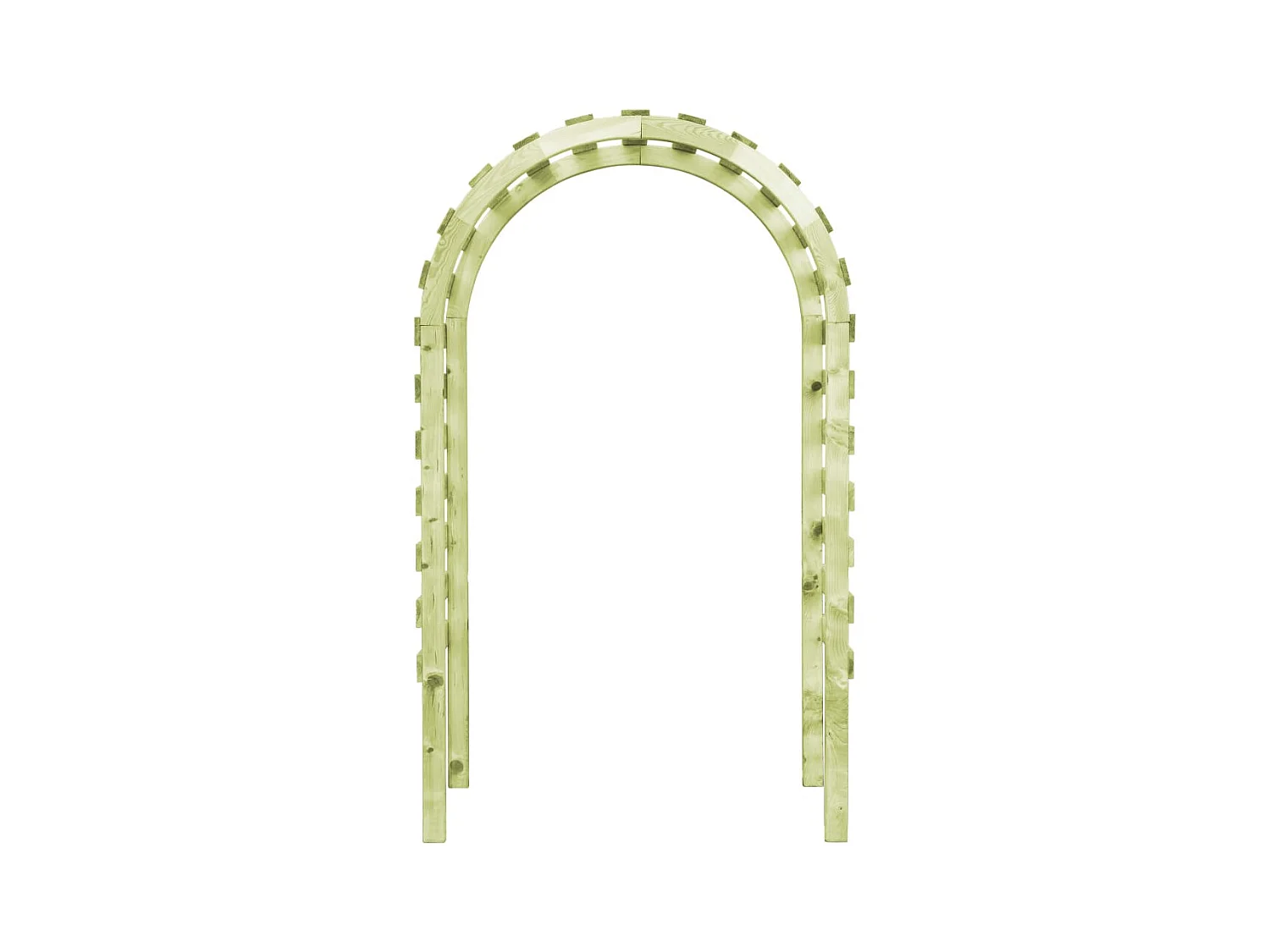 Pergola de jardin 130x60x230 cm Bois de pin imprégné WVGQ2357