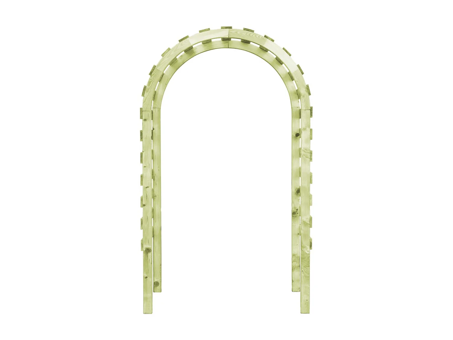 Pergola de jardin 130x60x230 cm Bois de pin imprégné WVGQ2357