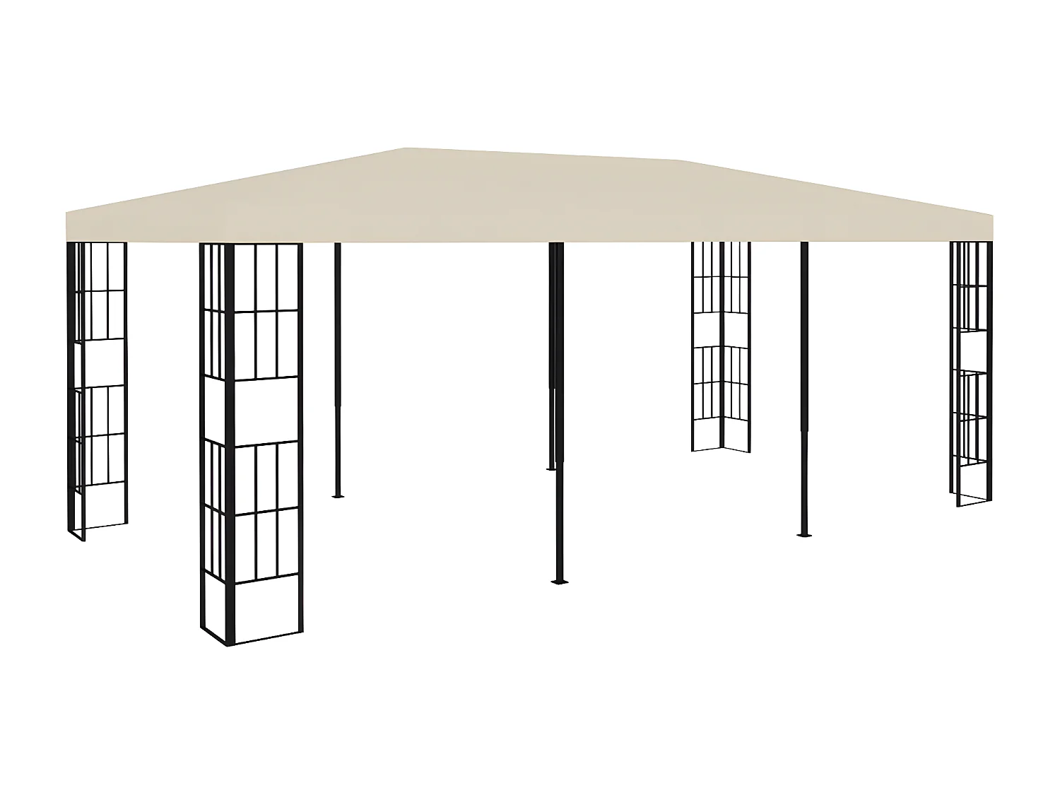 Tonnelle 3x6 m Crème WVGQ8575