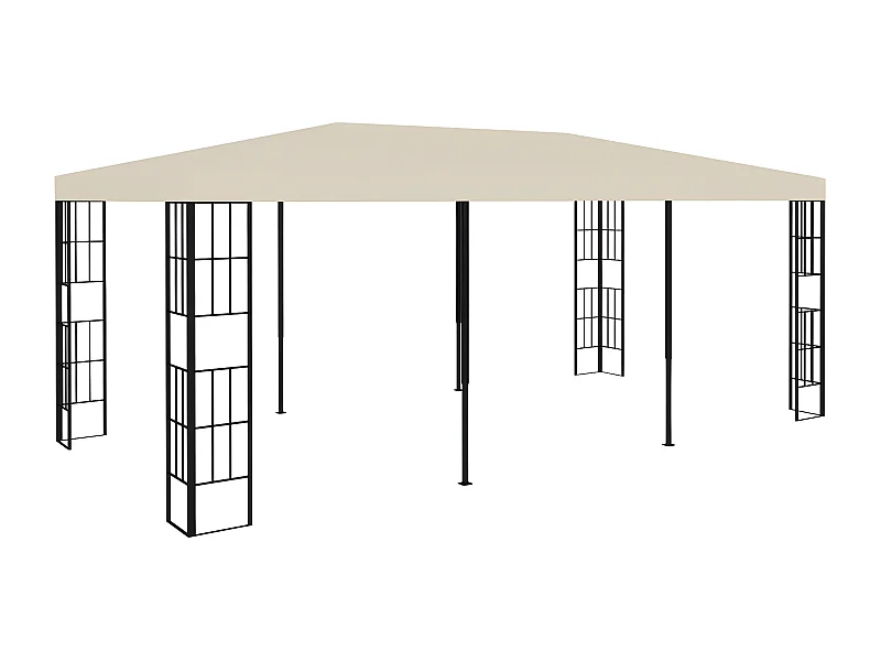 Tonnelle 3x6 m Crème WVGQ8575