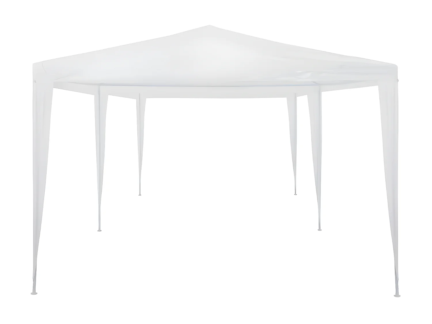 Tente de réception 3x6 m PE Blanc WVGQ7211