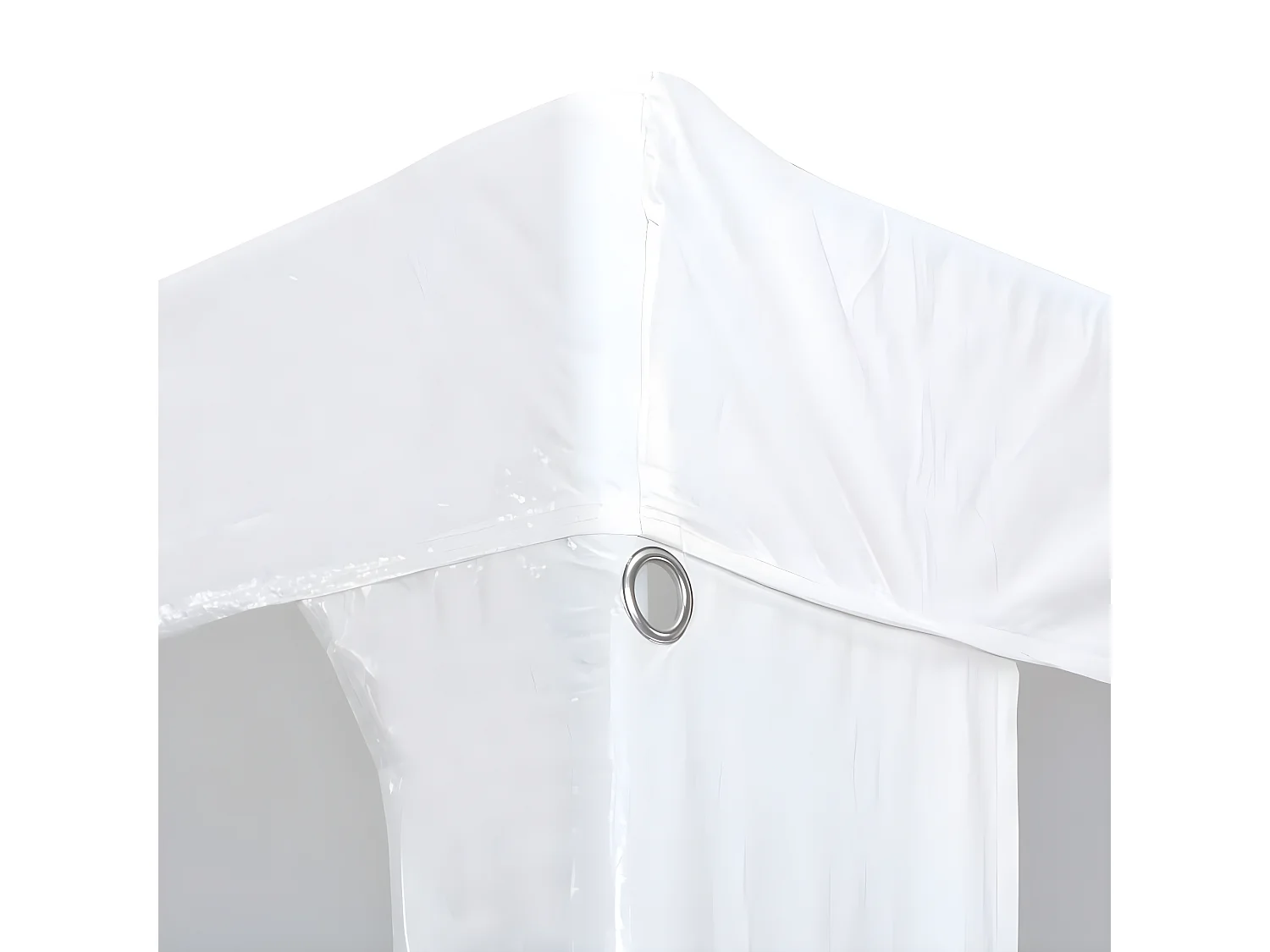 Tente de réception 3x6 m PE Blanc WVGQ7211