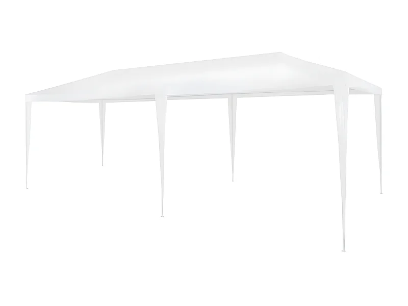 Tente de réception 3x6 m PE Blanc WVGQ7211