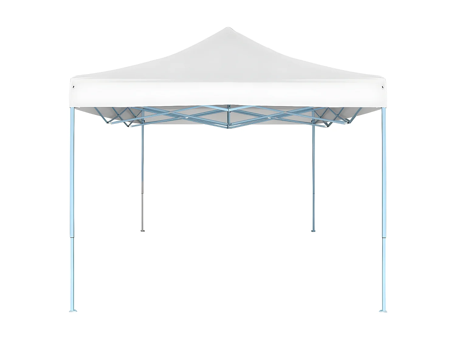 Tente de réception pliable 3x4,5 m Blanc WVGQ3014