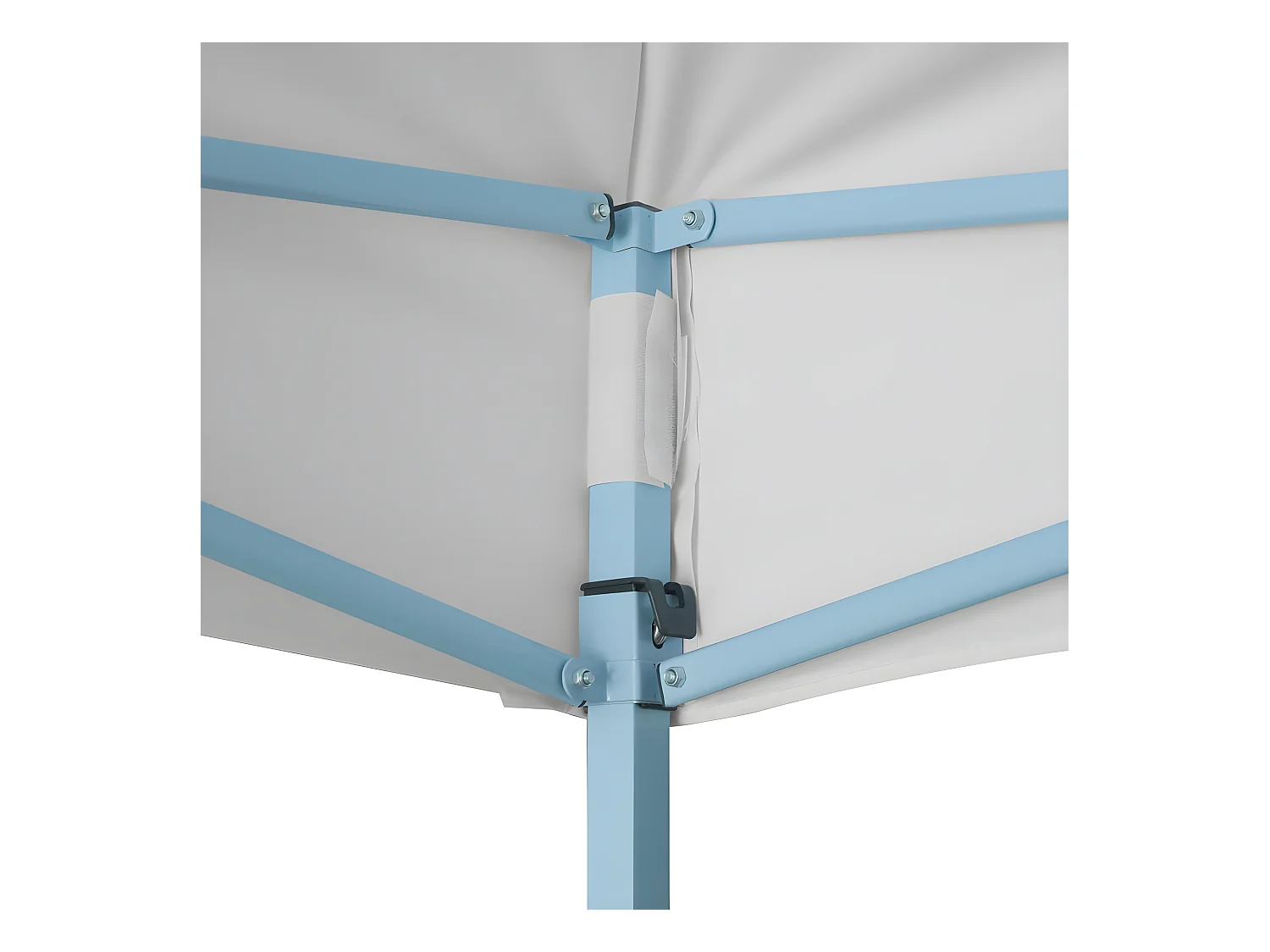 Partytent inklapbaar 3x4,5 m wit NL587536