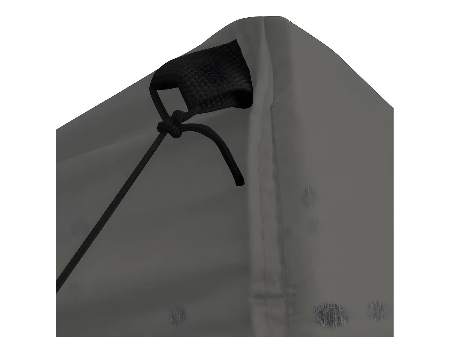 Tenda dobrável profissional festas 4 paredes 2x2m aço antracite PT383529