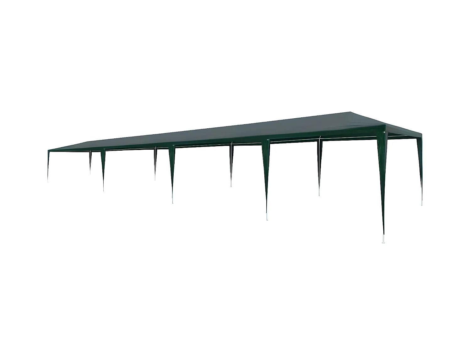 Tente de réception 3x12 m PE Vert WVGQ5790