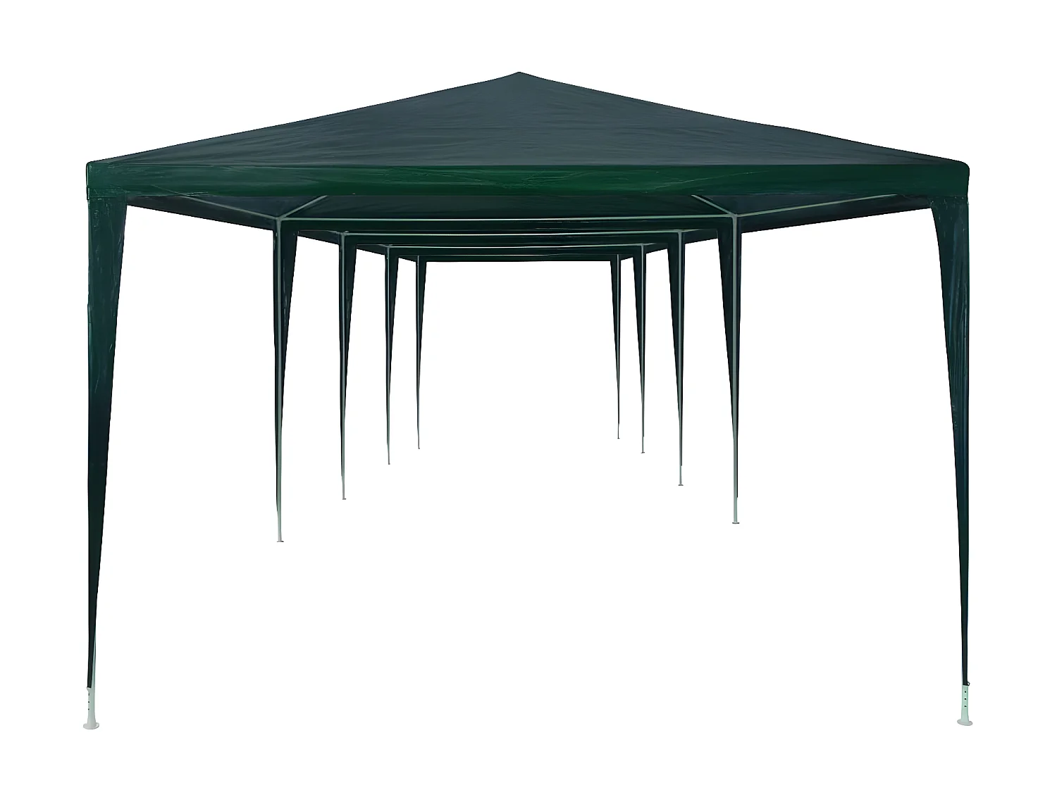 Tenda para festas 3x12 m PE verde PT789187