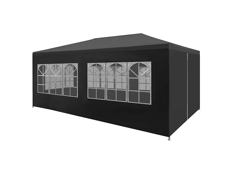 Tenda para festas 3x6 m antracite PT194195