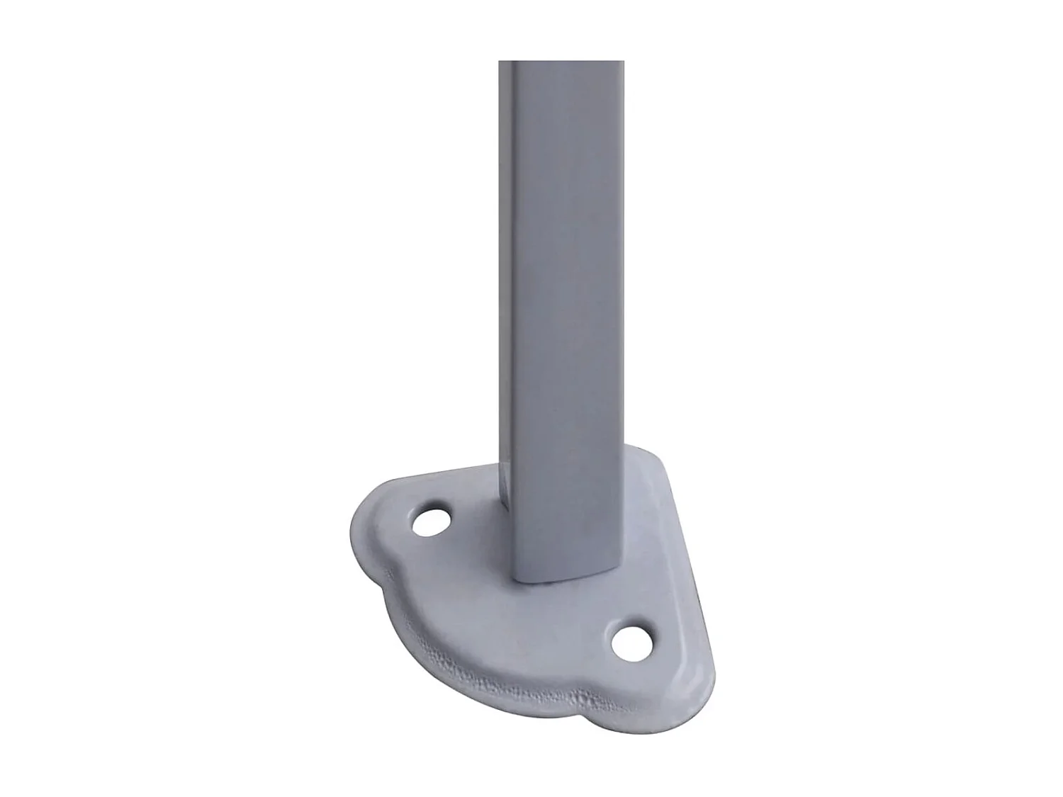 Tenda dobrável profissional para festas 2x2 m aço branco PT502953