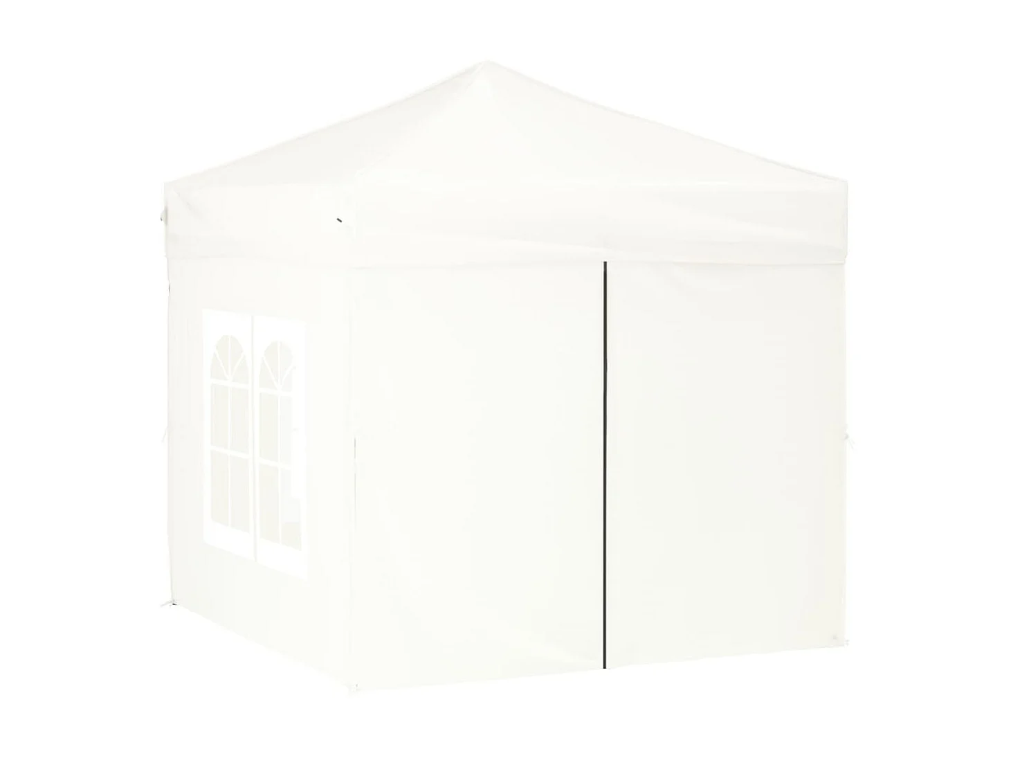 Partytent inklapbaar met zijwanden 2x2 m wit NL305960