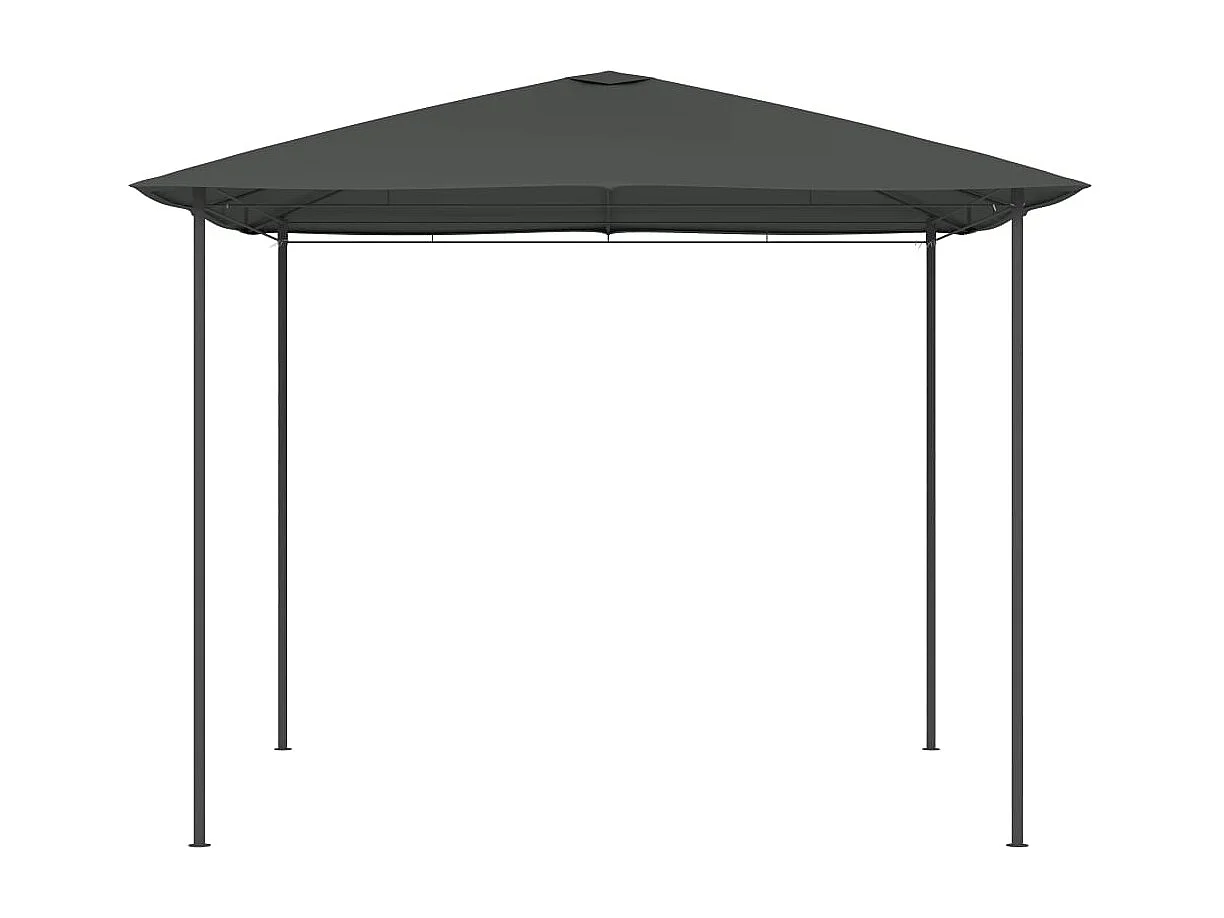Gazebo - Tenda de recepção 3x3x2,6 m 160 g/m² antracite PT788312