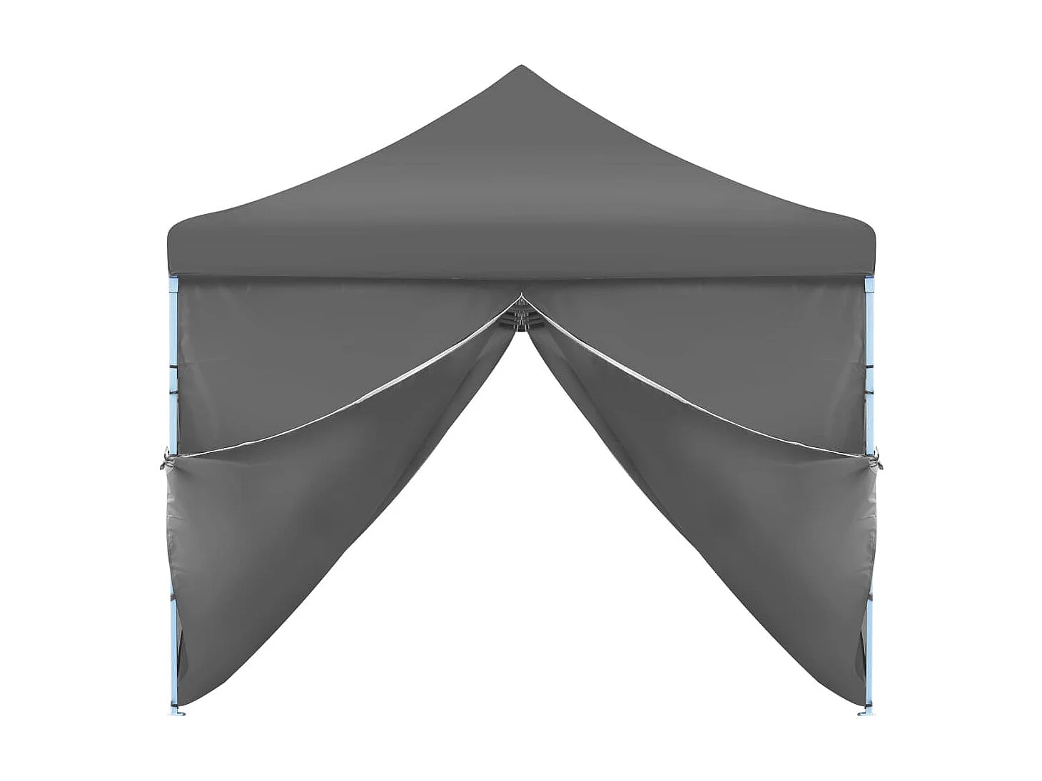 Tenda para festas pop-up dobrável c/ 8 paredes 3x9 m antracite PT170884