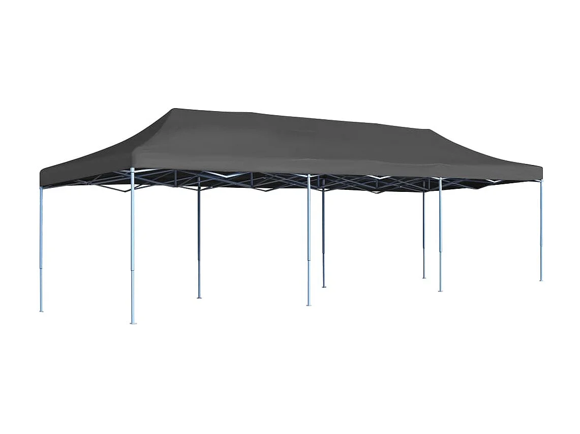Tenda para festas pop-up dobrável 3x9 m antracite PT965918