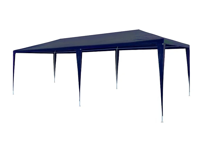 Tenda para festas 3x6 m PE azul PT578549