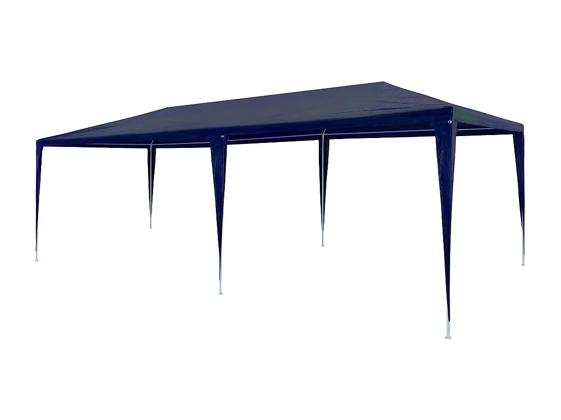 Carpa para fiestas PE azul 3x6 m ES136484
