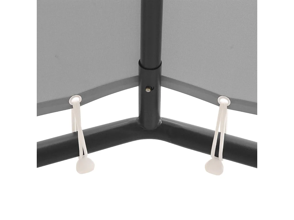 Tonnelle 4 x 4 m Anthracite WVGQ4327
