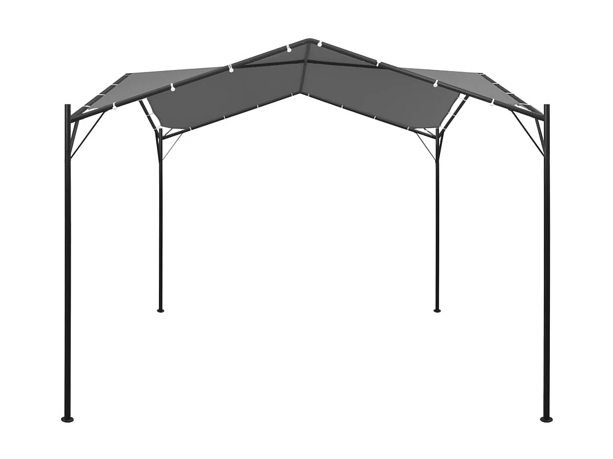 Tonnelle 4 x 4 m Anthracite WVGQ4327