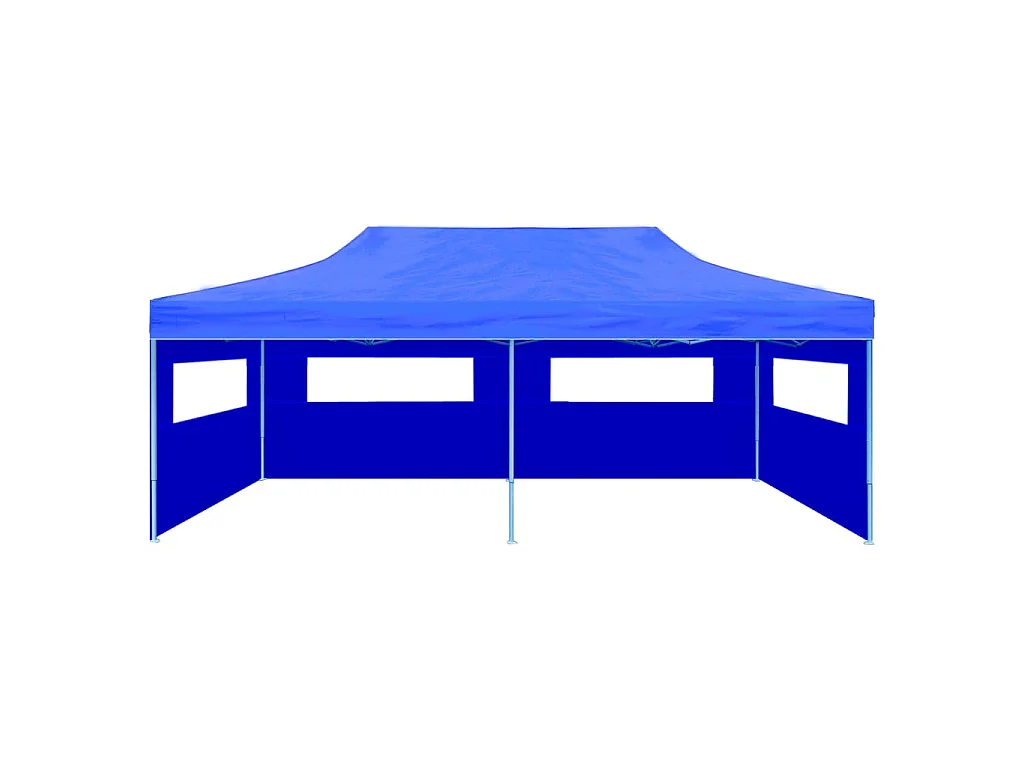 Tenda pop-up dobrável 3 x 6 m azul PT518672