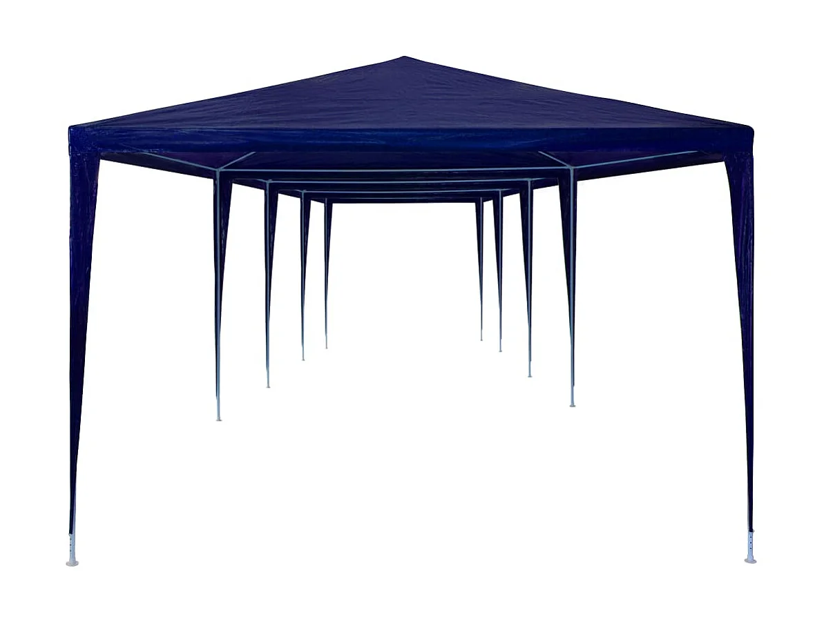 Carpa para fiestas PE azul 3x12 m ES803785