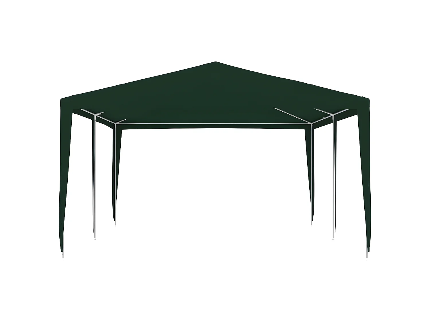 Carpa profesional para fiestas verde 90 g/m² 4x6 m ES971174