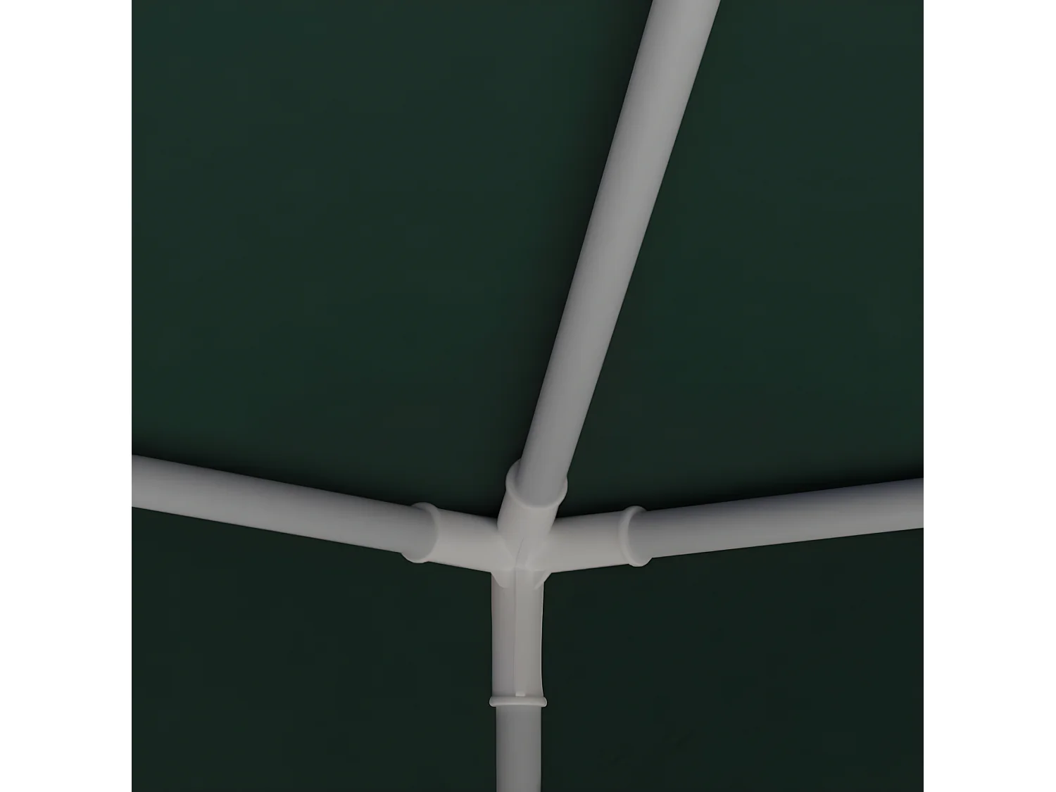 Carpa profesional para fiestas verde 90 g/m² 4x6 m ES971174