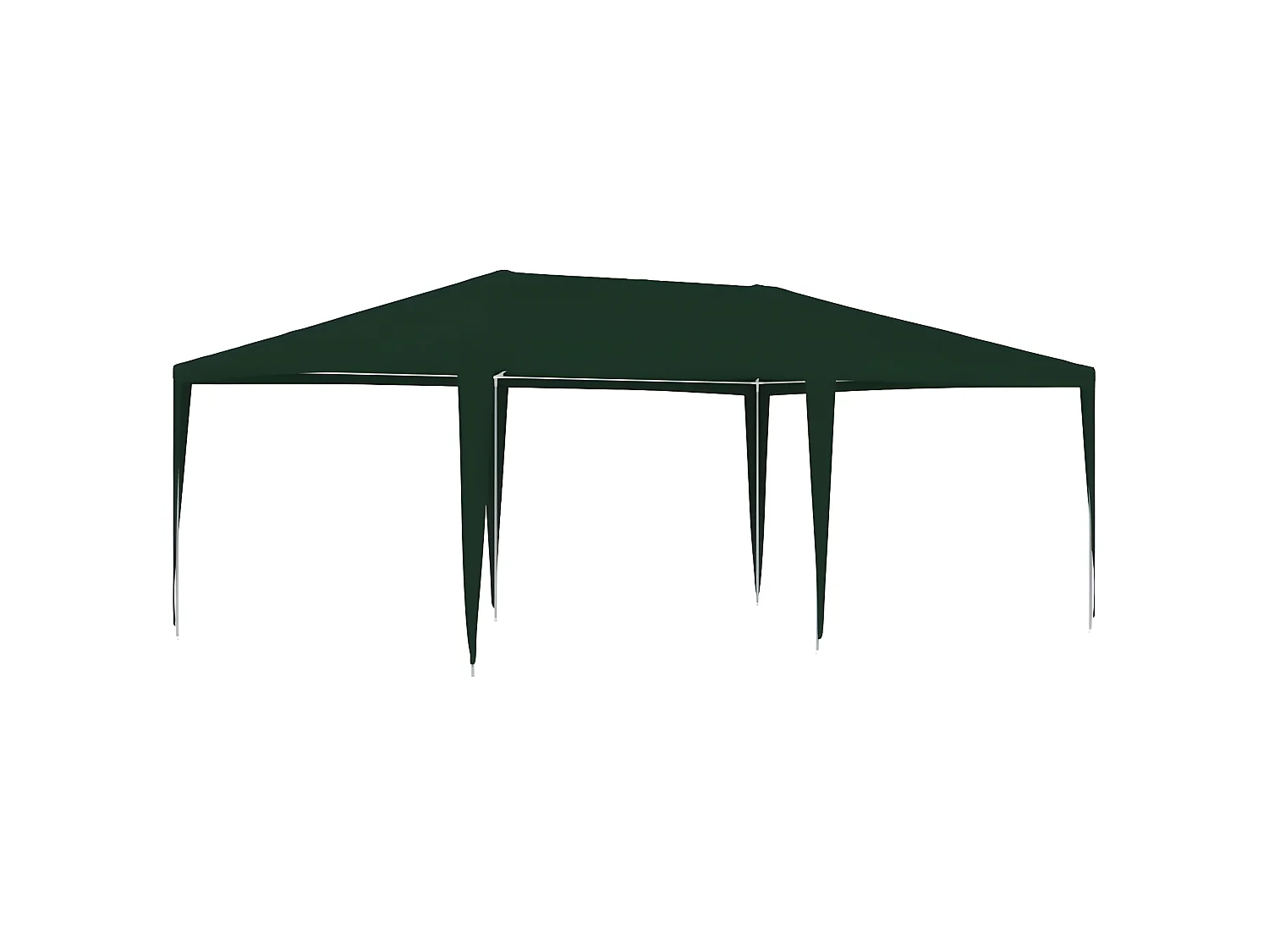 Carpa profesional para fiestas verde 90 g/m² 4x6 m ES971174