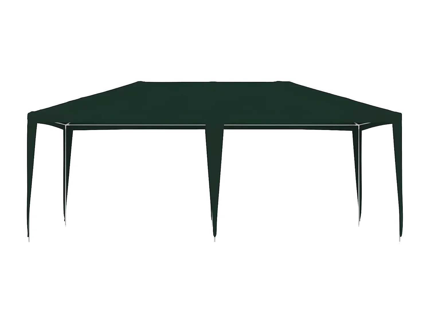 Carpa profesional para fiestas verde 90 g/m² 4x6 m ES971174