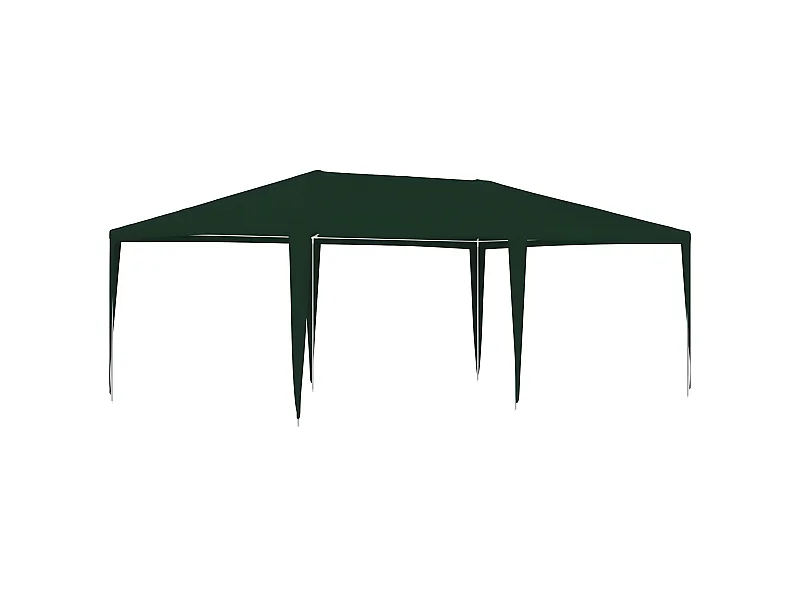 Tente de réception professionnelle 4x6 m Vert 90 g/m²  WVGQ2079