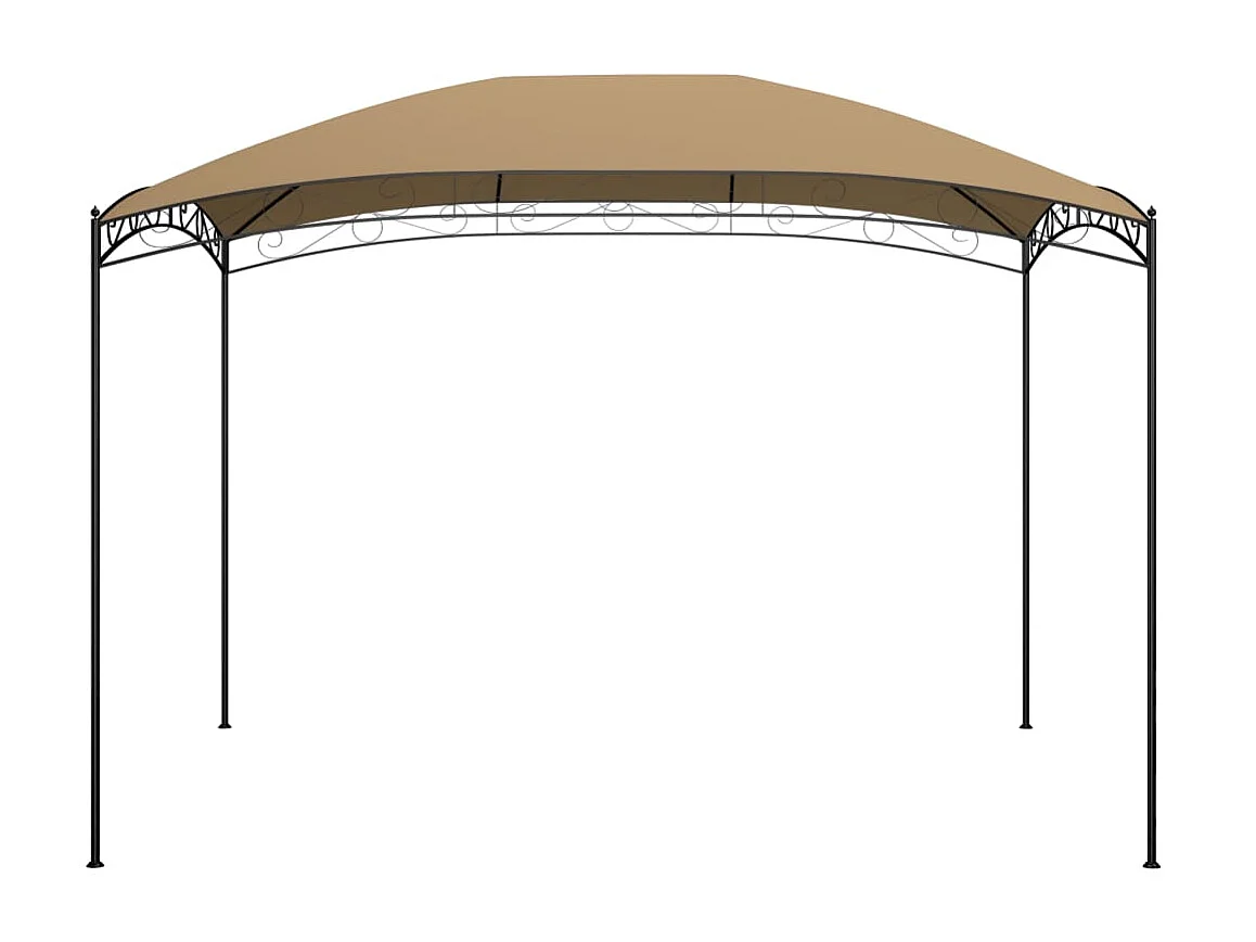 Tonnelle 3x4x2,65 m Taupe 180 g/m² WVGQ1046