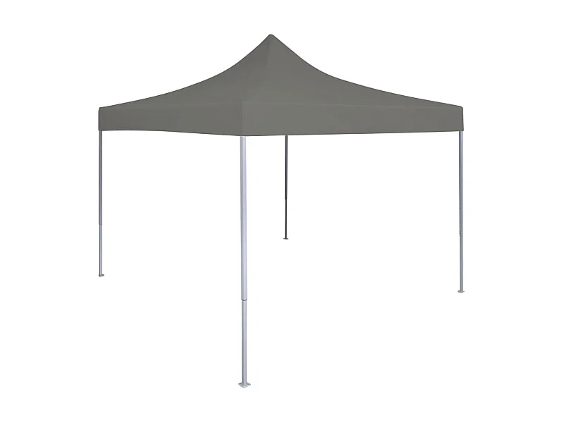 Tenda para festas pop-up dobrável 3x3 m antracite PT473243