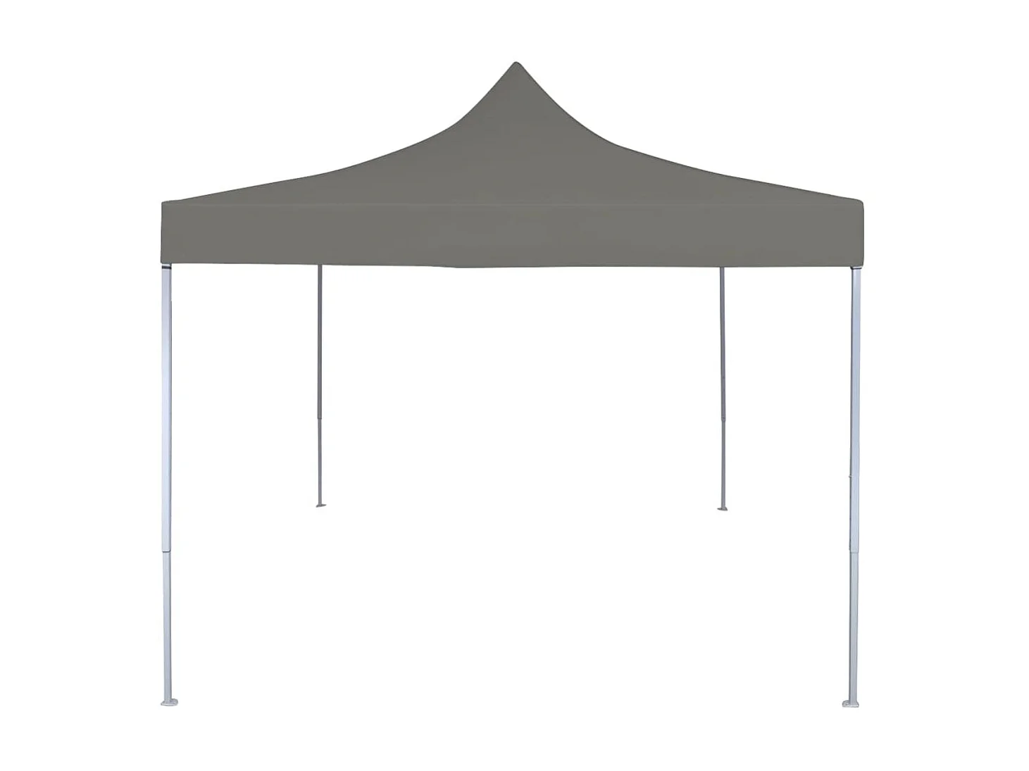 Tenda para festas pop-up dobrável 3x3 m antracite PT473243