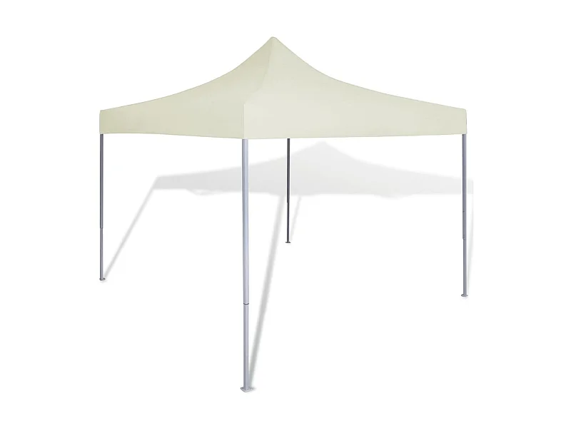 Tente pliable Crème 3 x 3 m WVGQ1351