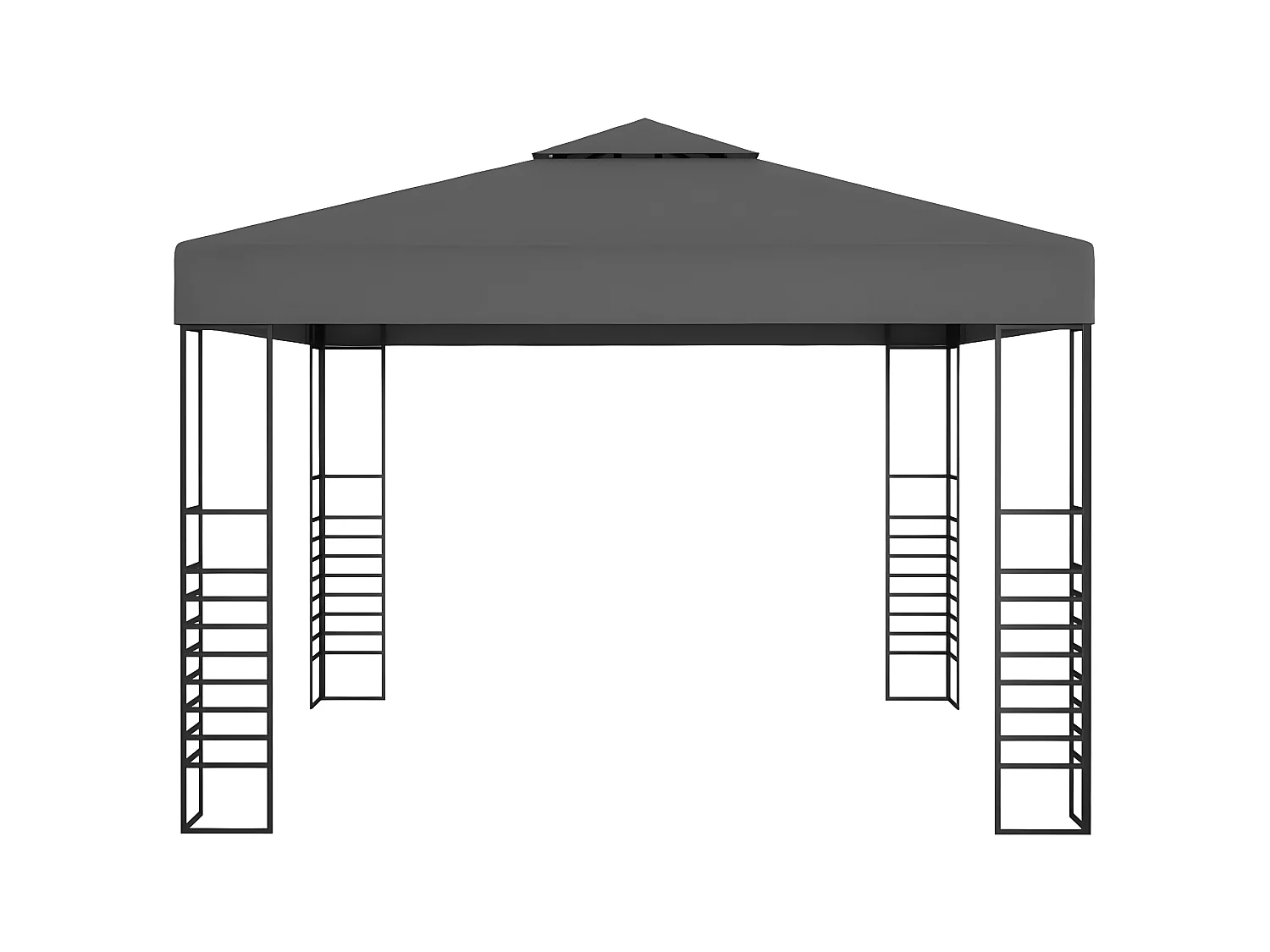 Tonnelle 3 x 3 m Anthracite WVGQ5182