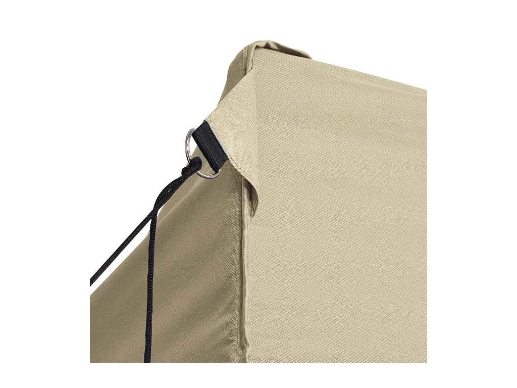 Vouwtent pop-up met 4 zijwanden 3x4,5 m crèmewit NL952716