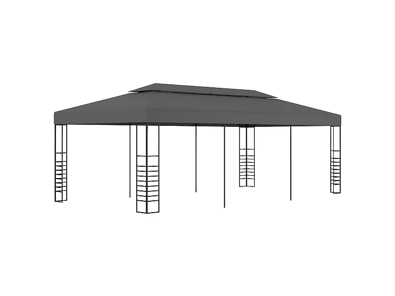 Gazebo - Tenda de recepção/tenda 3x6 m antracite PT120268