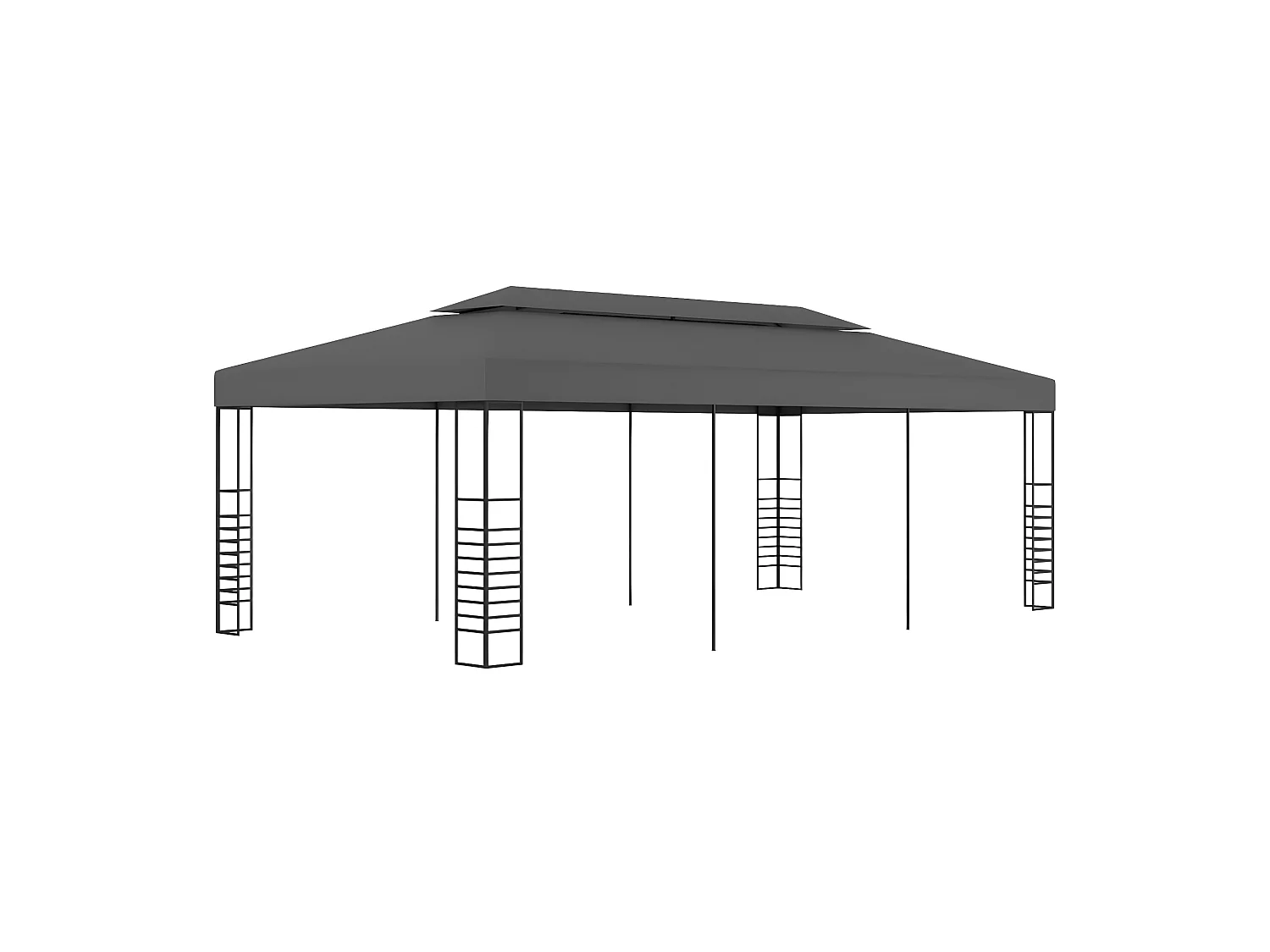 Tonnelle 3 x 6 m Anthracite WVGQ6766