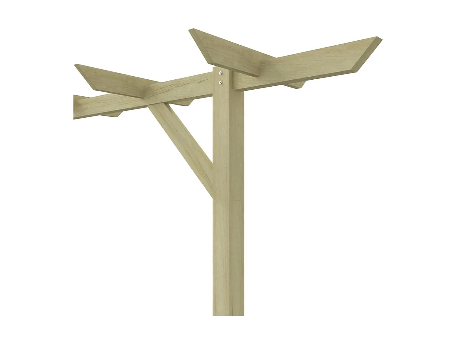Pergola de jardin 200 x 40 x 205 cm Bois WVGQ7182