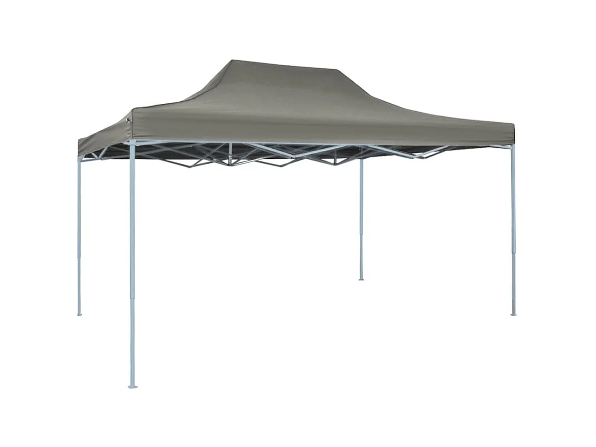 Tente de réception pliable 3x4 m Acier Anthracite WVGQ4575