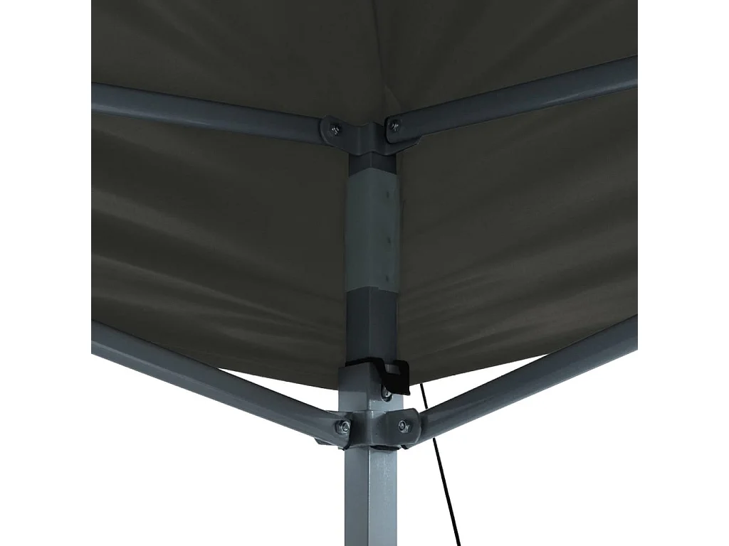 Tente de réception pliable 3x4 m Acier Anthracite WVGQ4575