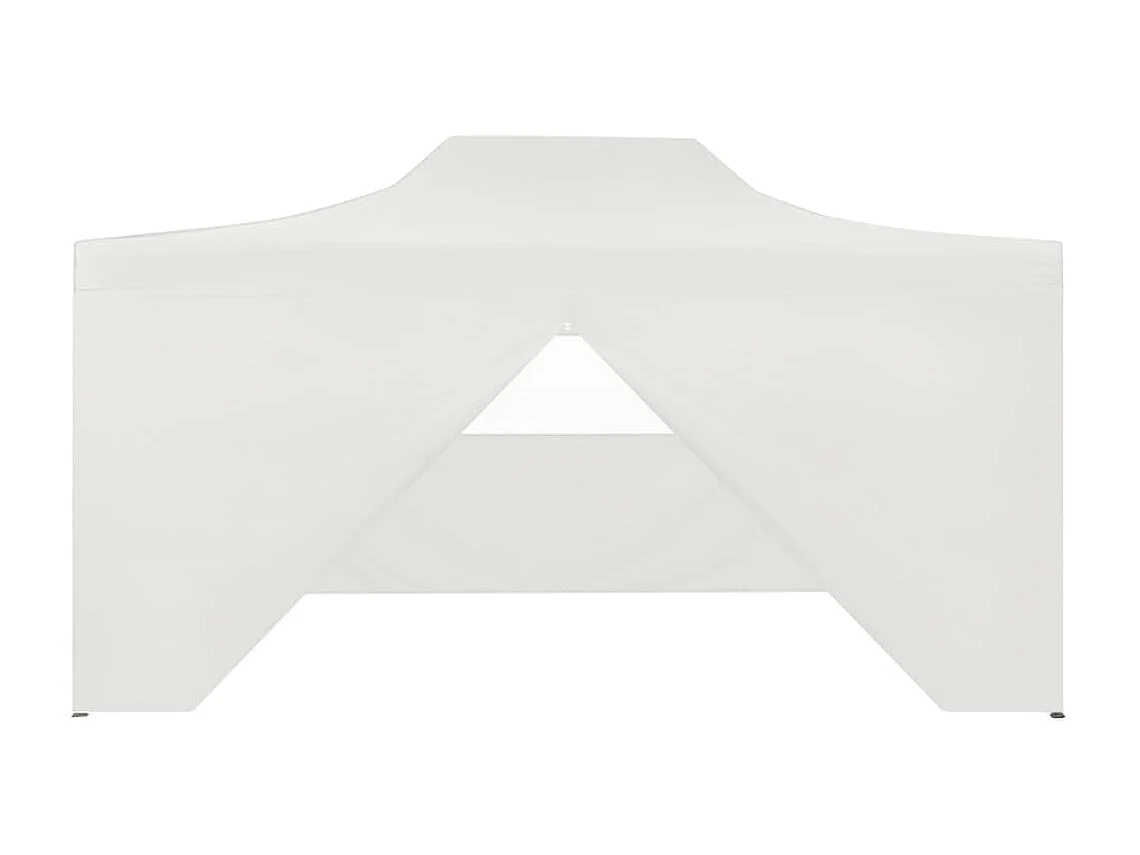 Tenda para festas dobrável c/ 4 paredes laterais 3x4,5 m branco PT766253