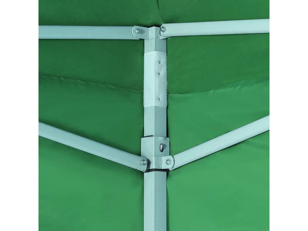 Vouwtent met 2 wanden 3x3 m groen NL156306