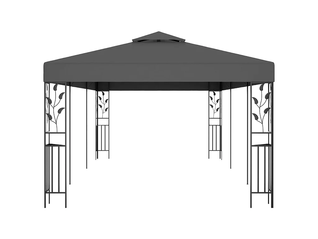 Gazebo - Tenda de recepção 3x6 m antracite PT553585