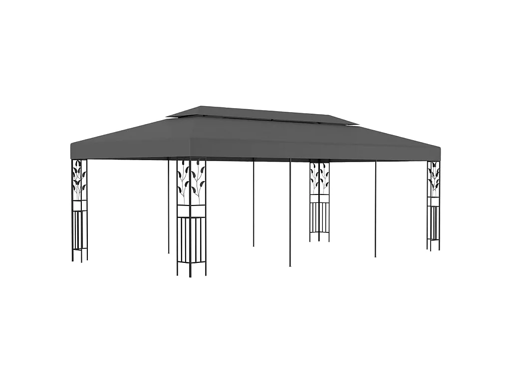 Gazebo - Tenda de recepção 3x6 m antracite PT553585
