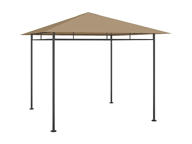 Prieel 180 g/m² 3x3x2,7 m taupe NL319396