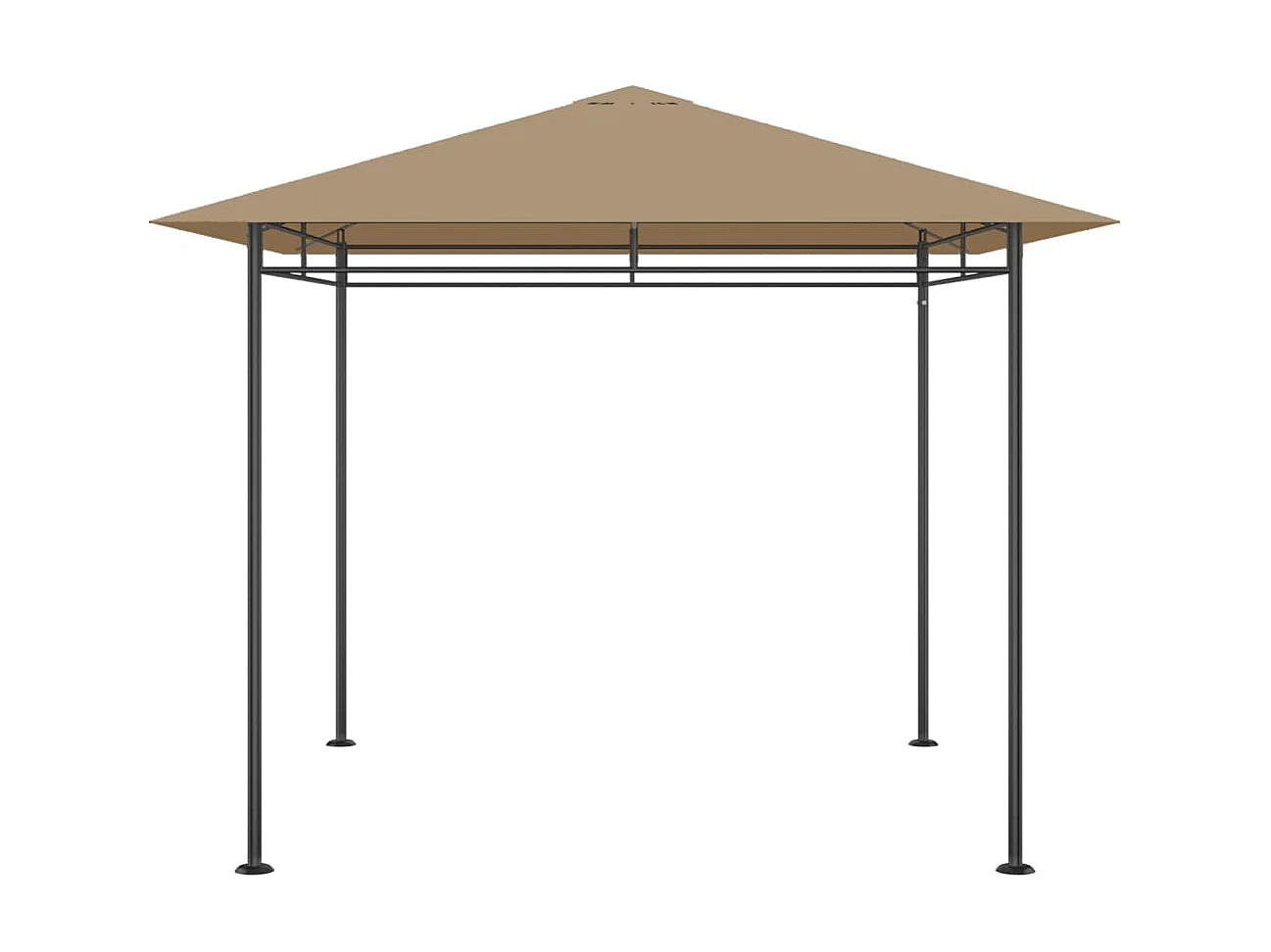 Prieel 180 g/m² 3x3x2,7 m taupe NL319396