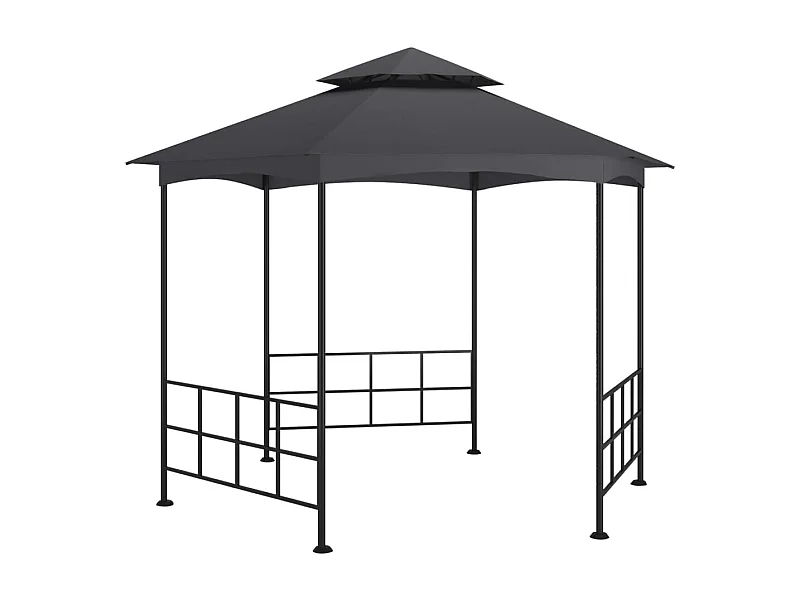 Gazebo - Tenda de recepção com paredes laterais 3,1x2,7 m antracite PT331586