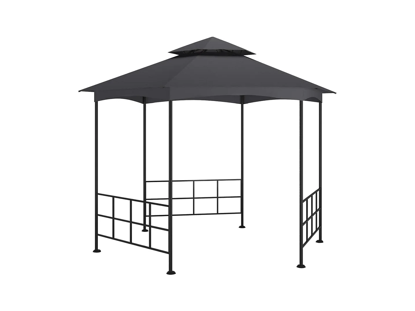 Tonnelle avec parois 3,1x2,7 m Anthracite WVGQ7860