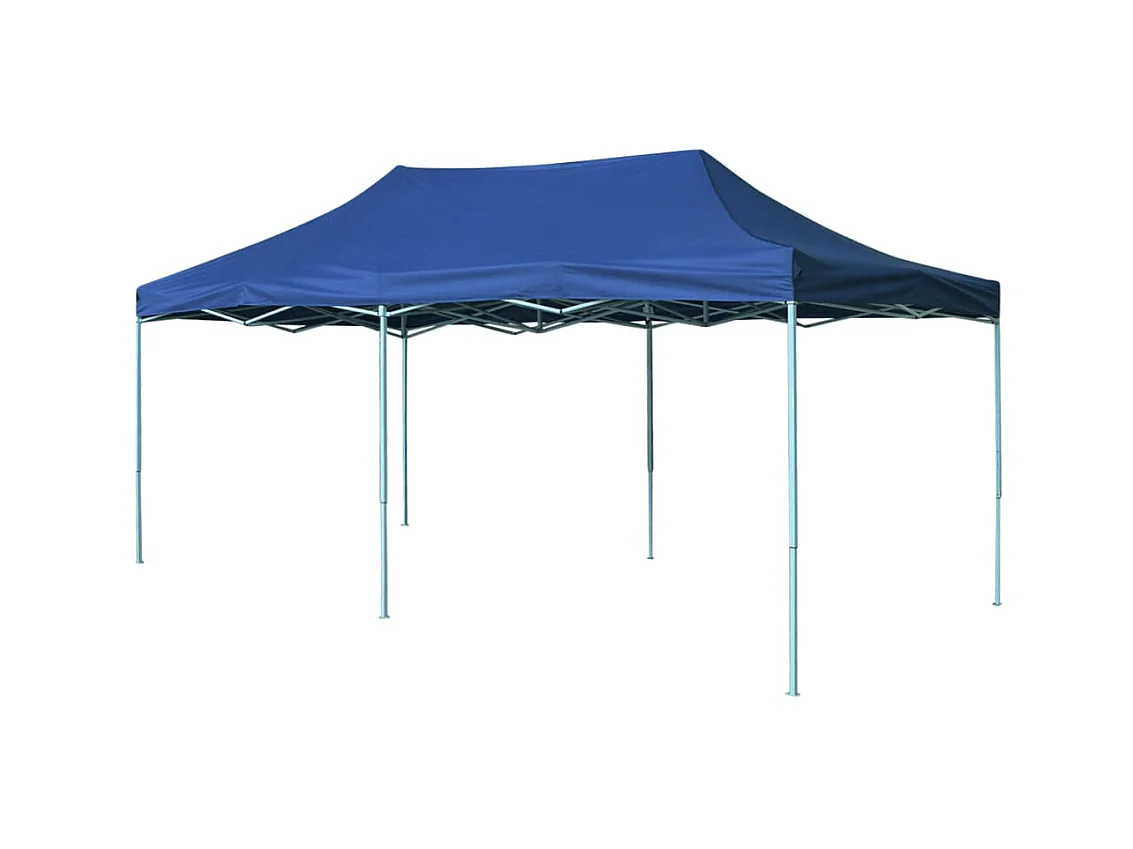 Tente pliable 3 x 6 m Bleu WVGQ1711